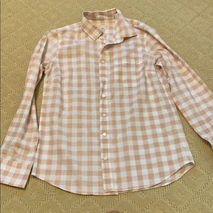 Gingham jcrew button down
